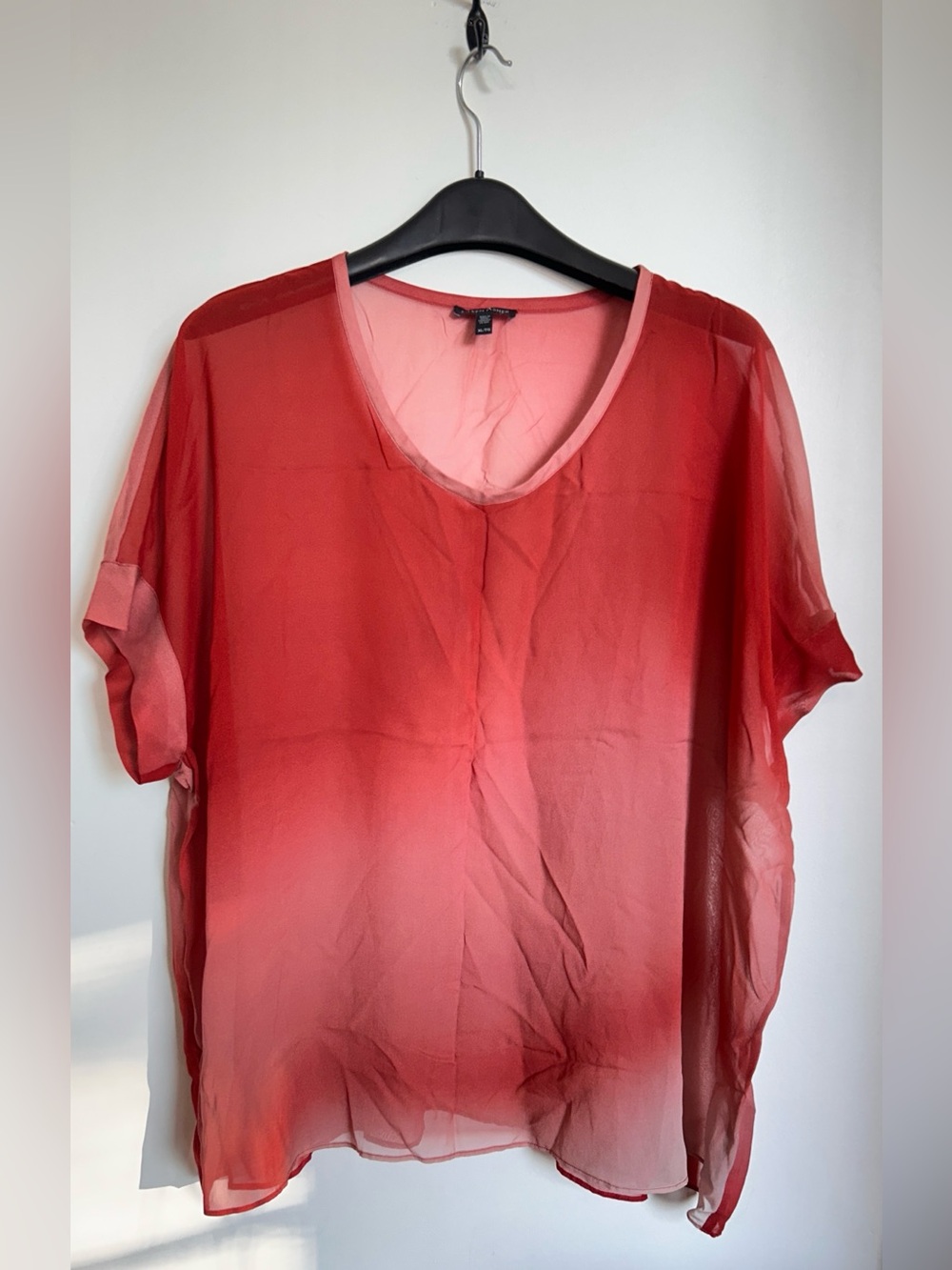 EILEEN FISHER 100% SILK TOP